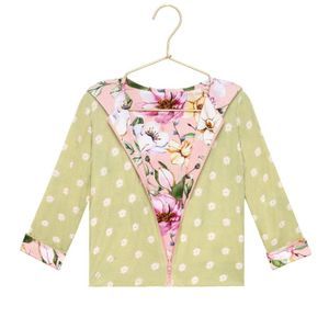 Posh Peanut Kids' Margot Long Sleeve Reversible Jacket NWT 2T